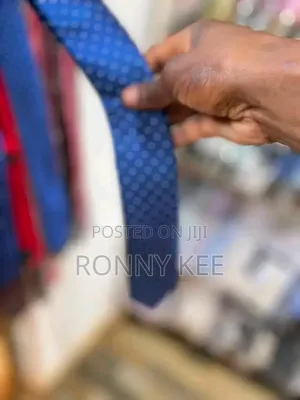 Dotted and Plain Neckties