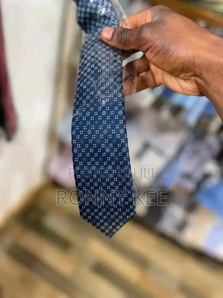 Dotted and Plain Neckties