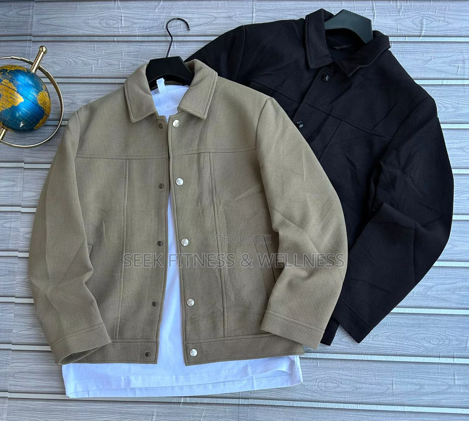 Men's Solid Color Jacket
