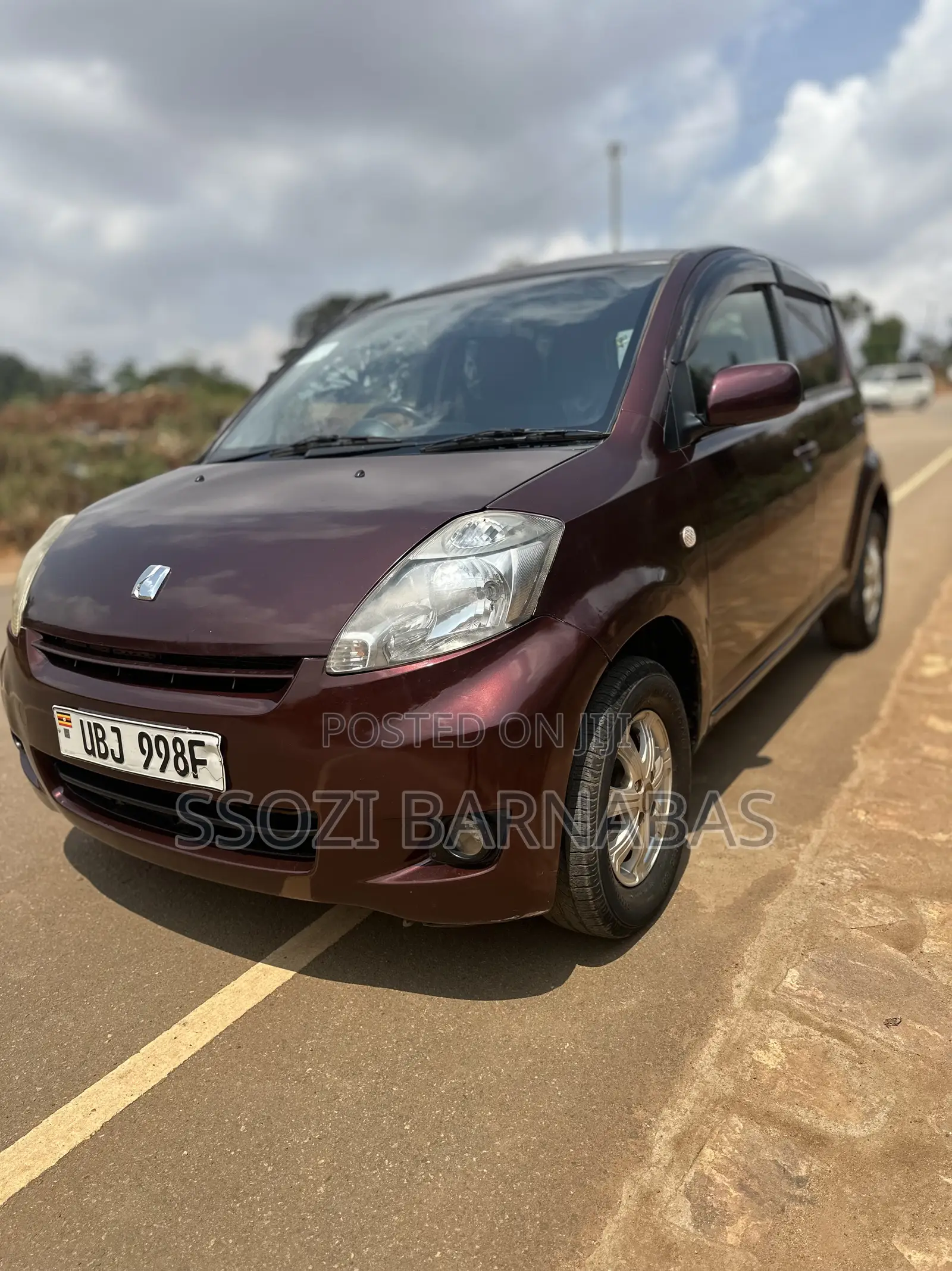 Toyota Passo 2007 Burgundy