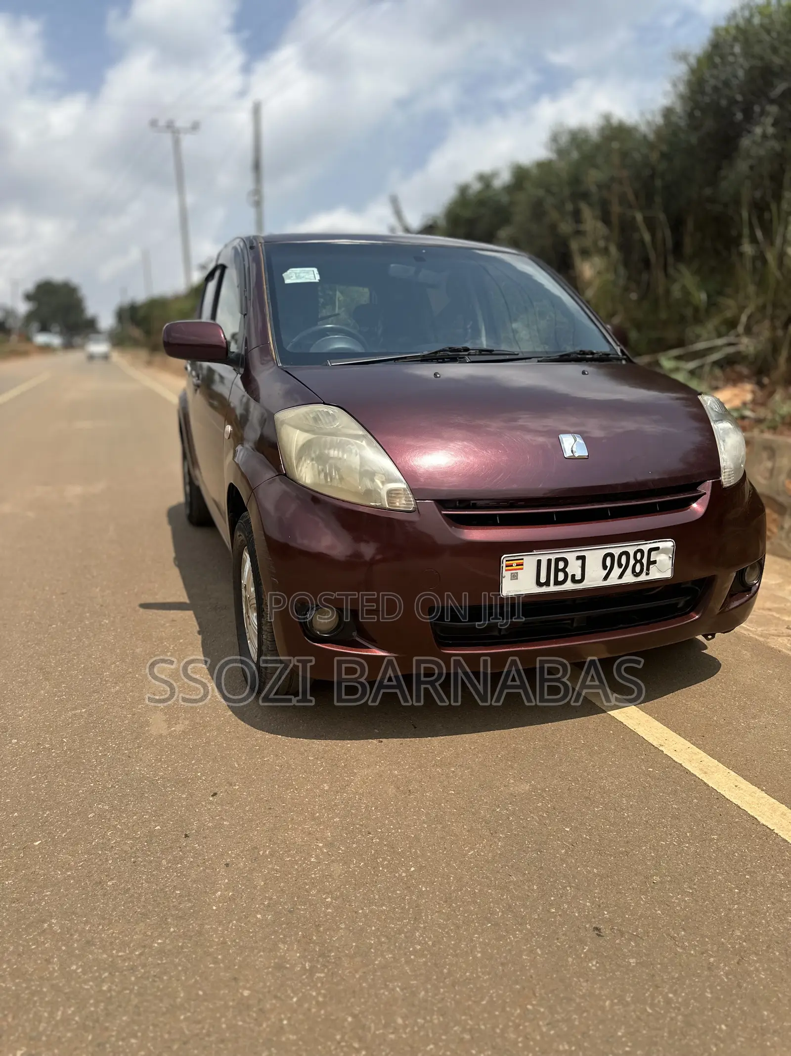 Toyota Passo 2007 Burgundy