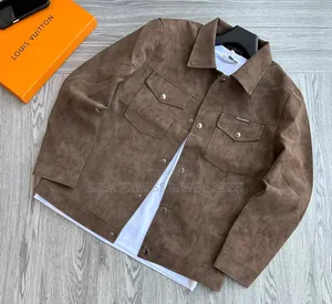 Suede Trucker Jacket