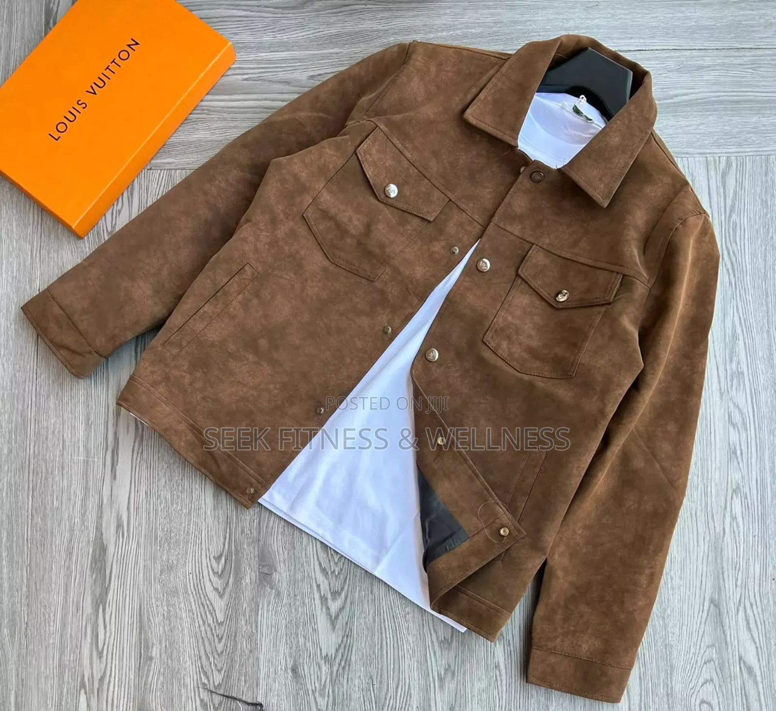 Suede Trucker Jacket