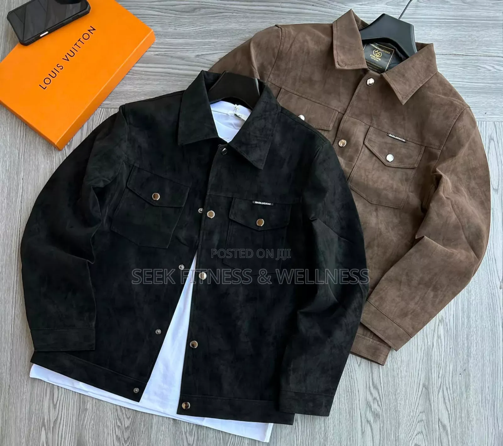 Suede Trucker Jacket