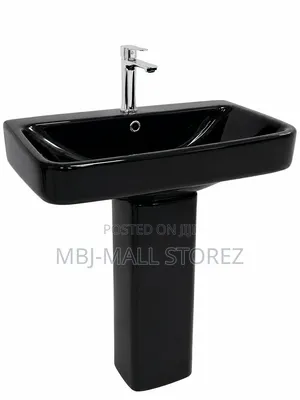Pedestal Wash Basin With Tap