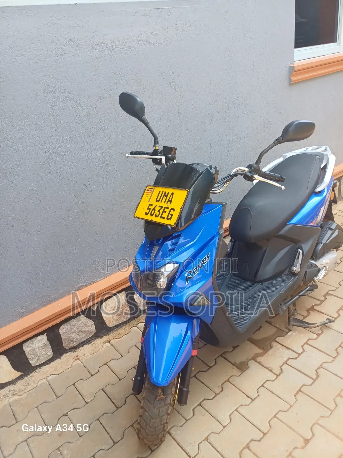 New Simba Rover Scooter 150cc 2026 Blue