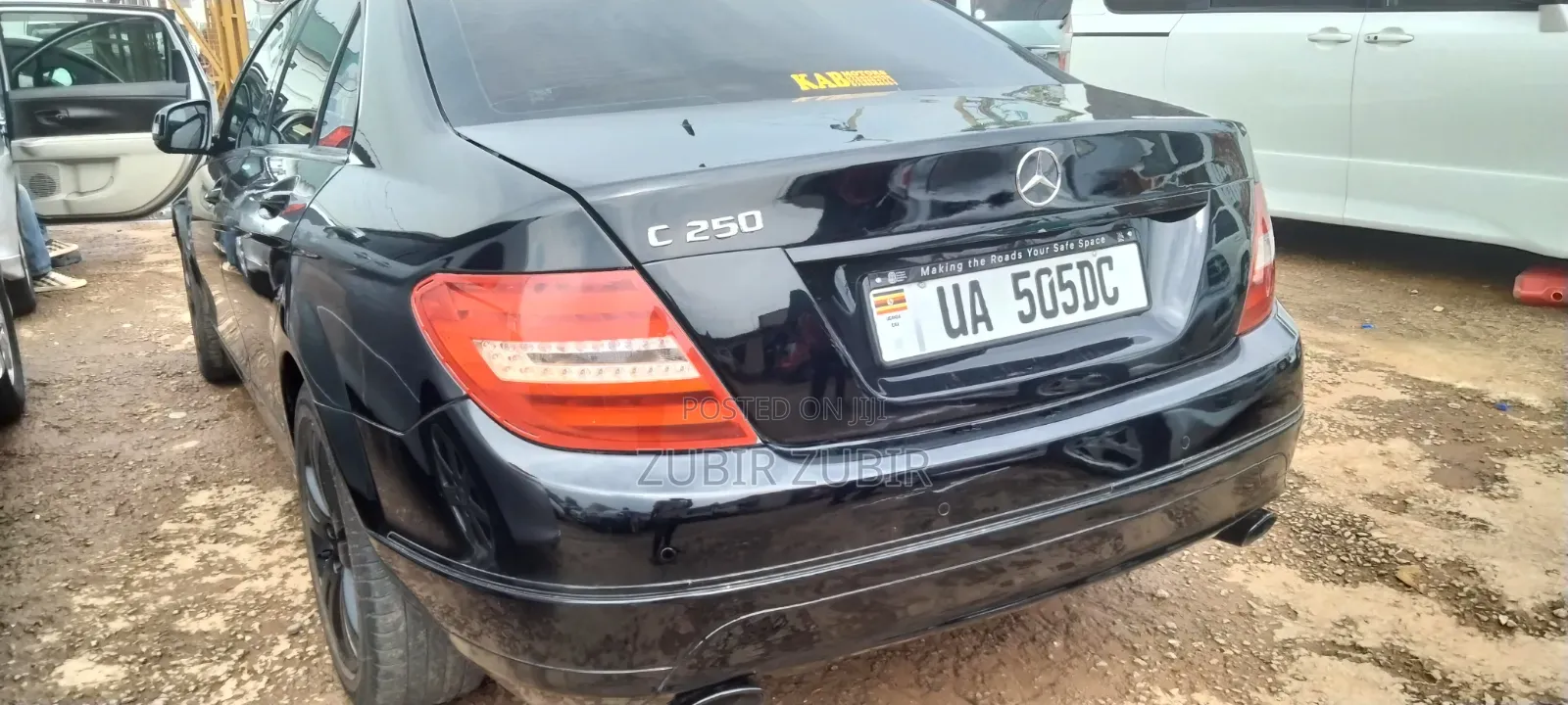 Mercedes-Benz C250 2008 Black