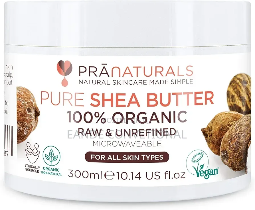 Pranaturals Pure Shea Butter 100% Raw Refined