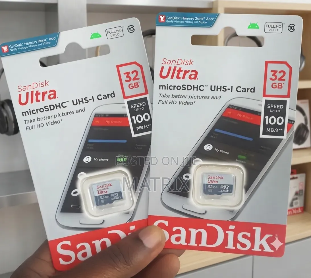32gb Sandisk Memory Card Ultra Micro SDHC Uhs