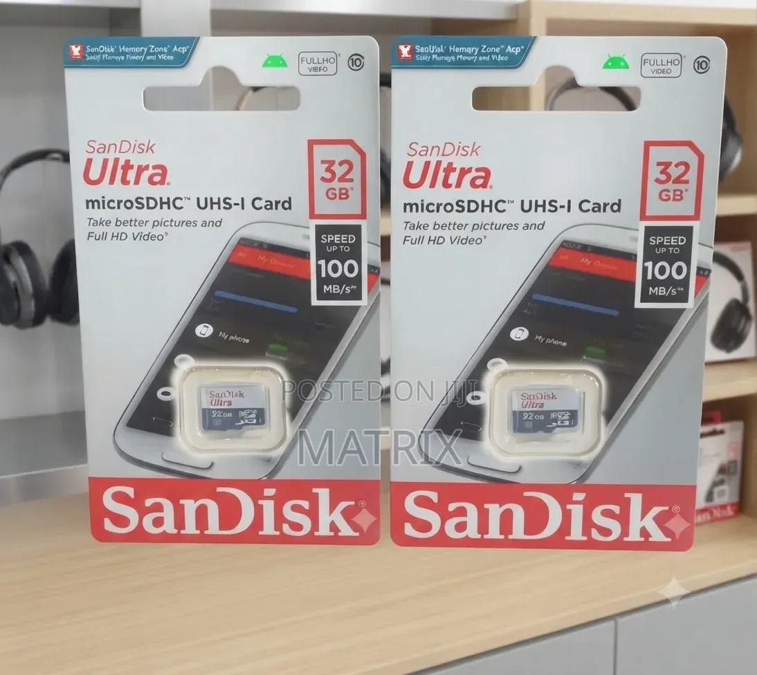 32gb Sandisk Memory Card Ultra Micro SDHC Uhs