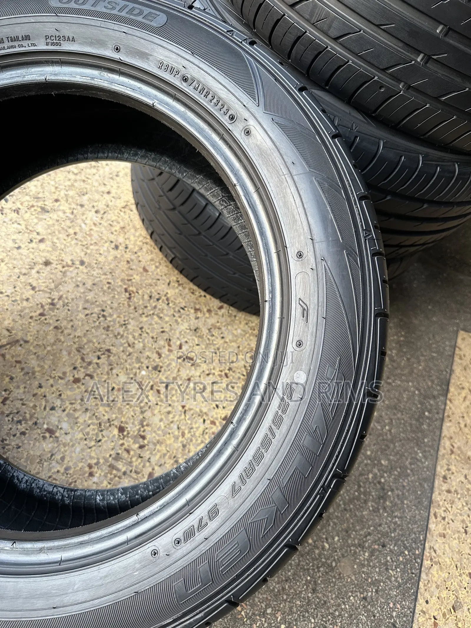 225/55r17 Falken Tyres Made in Thailand