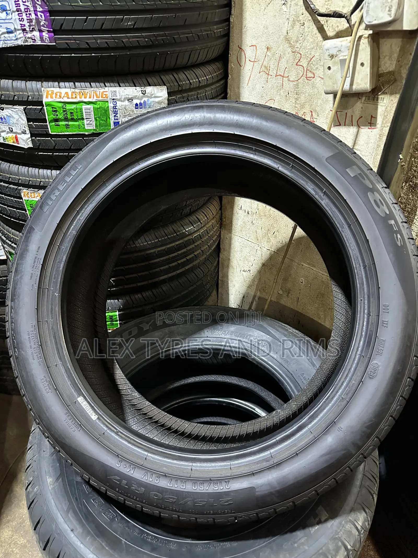 215/50r17 Pirelli Foreign Used Tyres