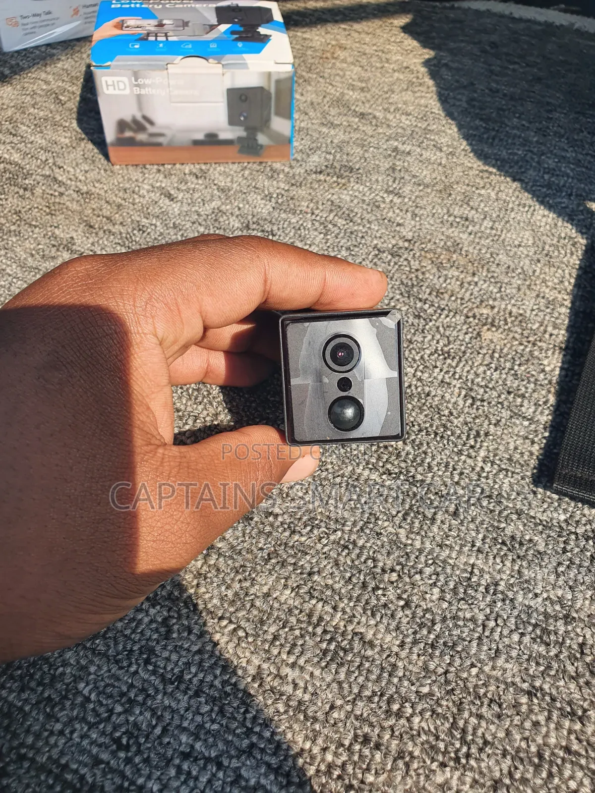 Spy Camera With Battery and Simcard Slot