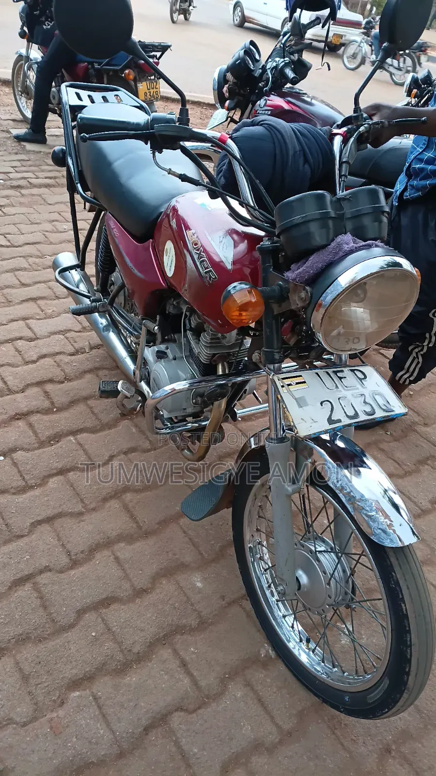 Bajaj Boxer 2019 Red