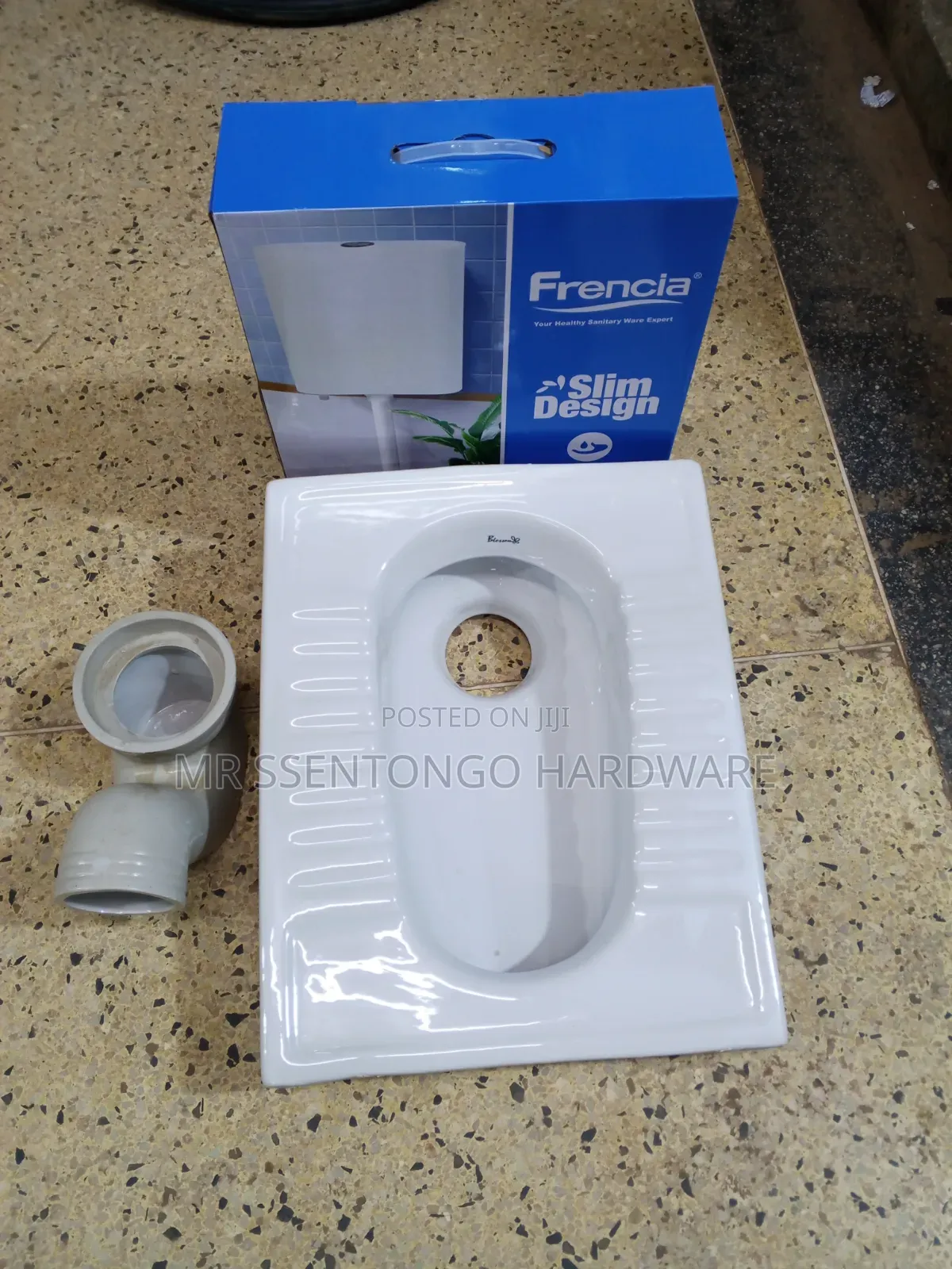 Toilet Squatting Pan With Press Cristina Plastic Good Quality All Type