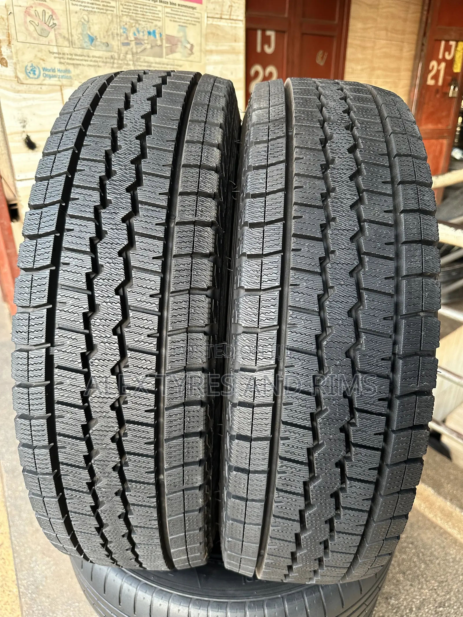 195/80r15 Dunlop Foreign Used Tyres Only One Week Driven