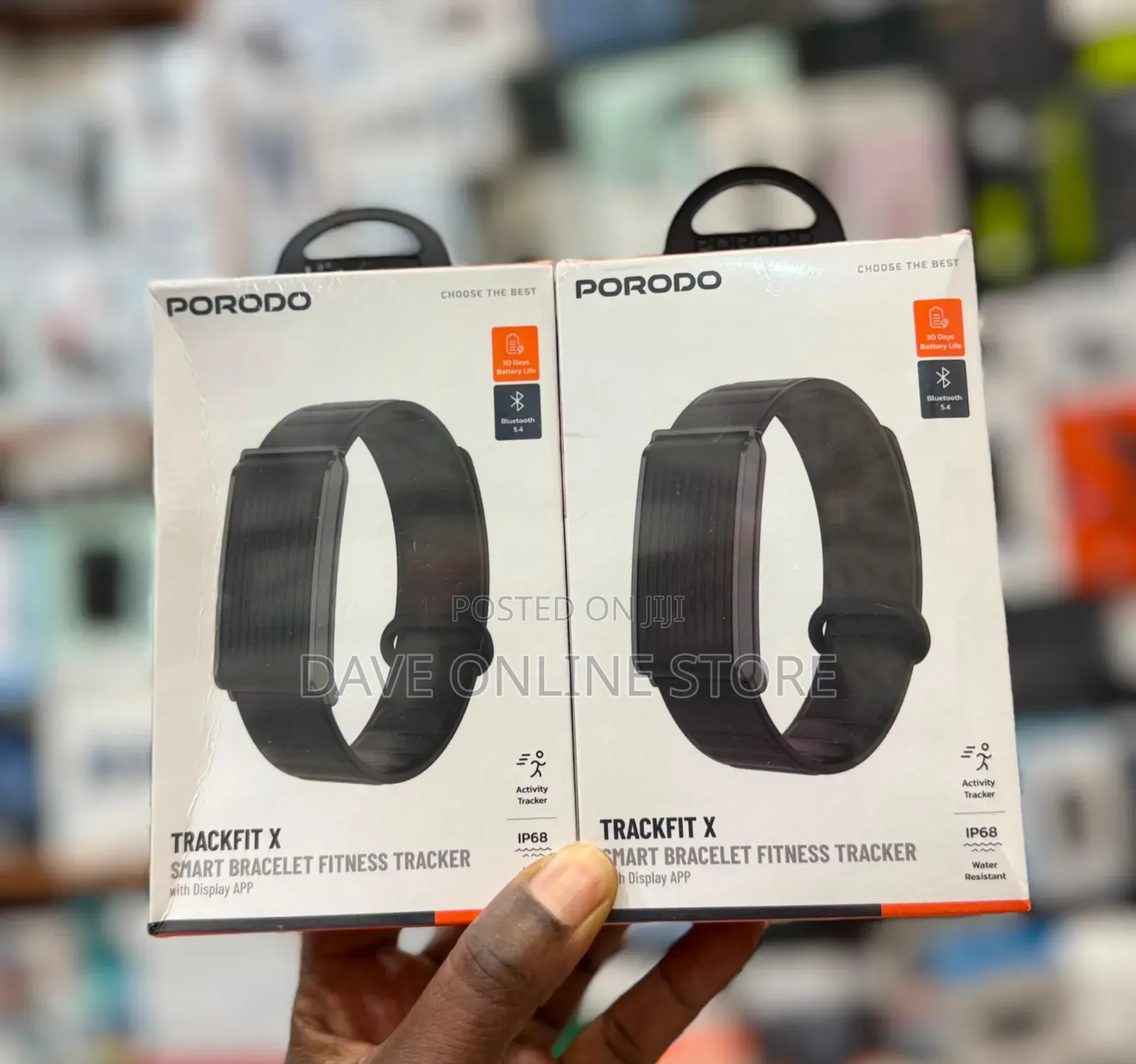 Porodo TrackFit X Smart Bracelet Fitness Tracker