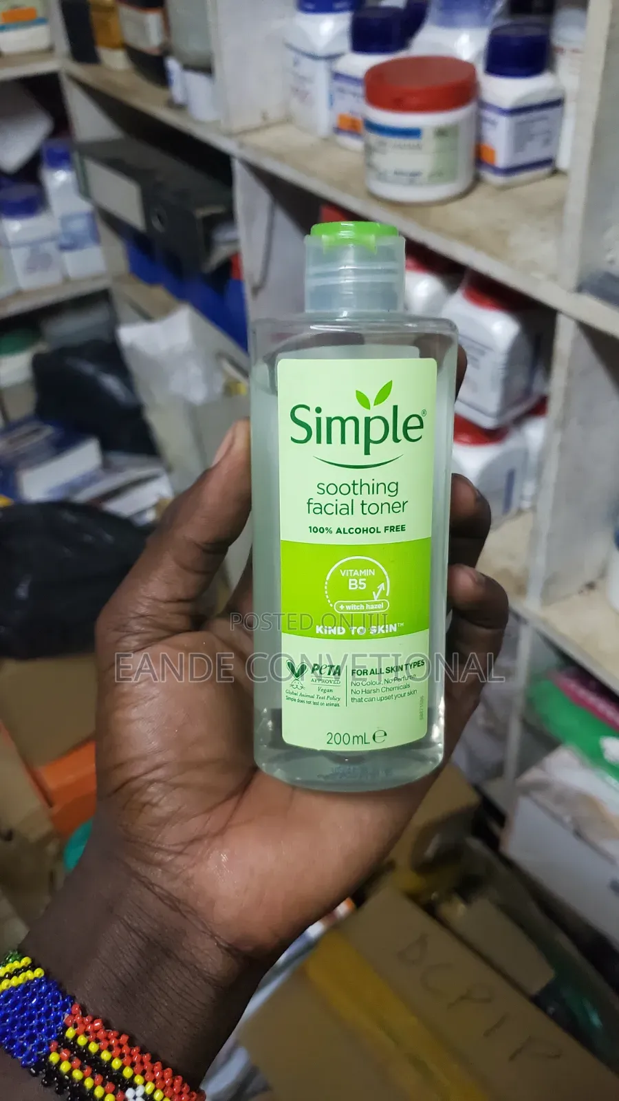 Simple Soothing Facial Toner