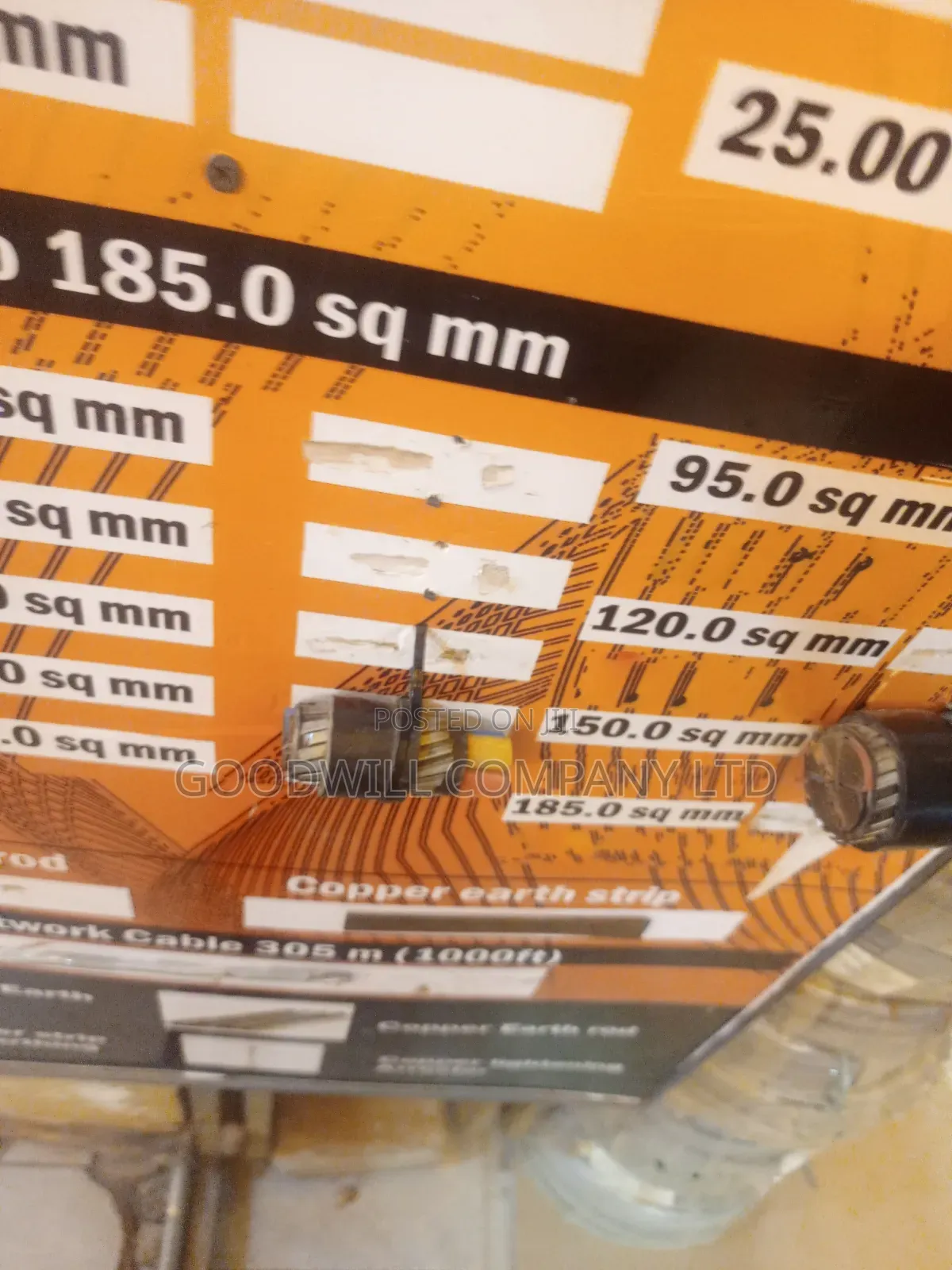 150mm 4core Armoured/ Underground Cable for Electrical