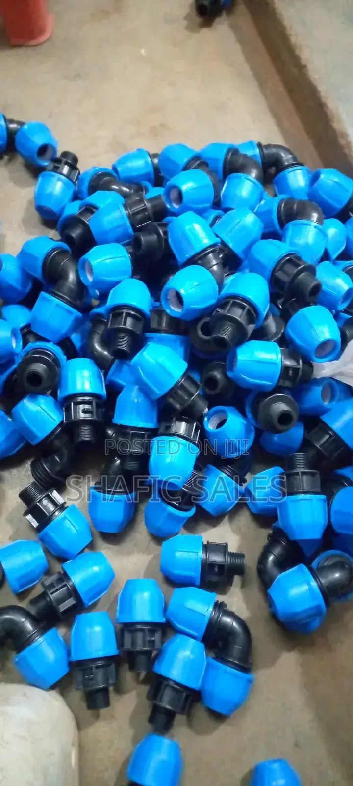 HDPE Fittings 1/2 Inch Adapter, Elbow,Tee, Gentax (All Sizes)