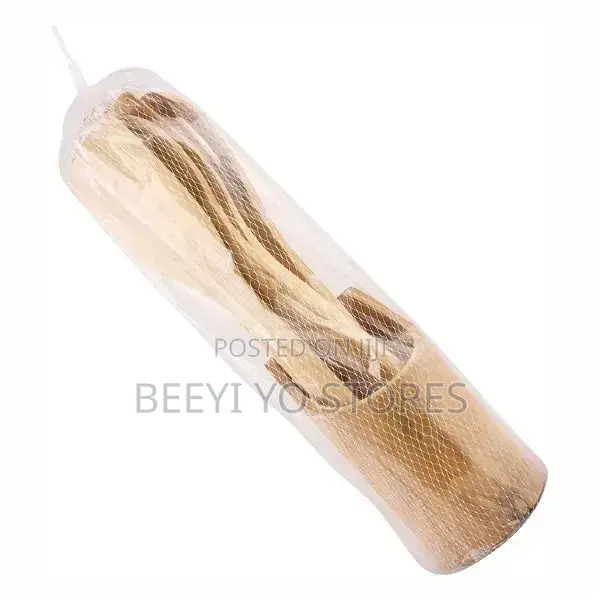 Wooden Kitchen Utensil Set With Storage Holder.