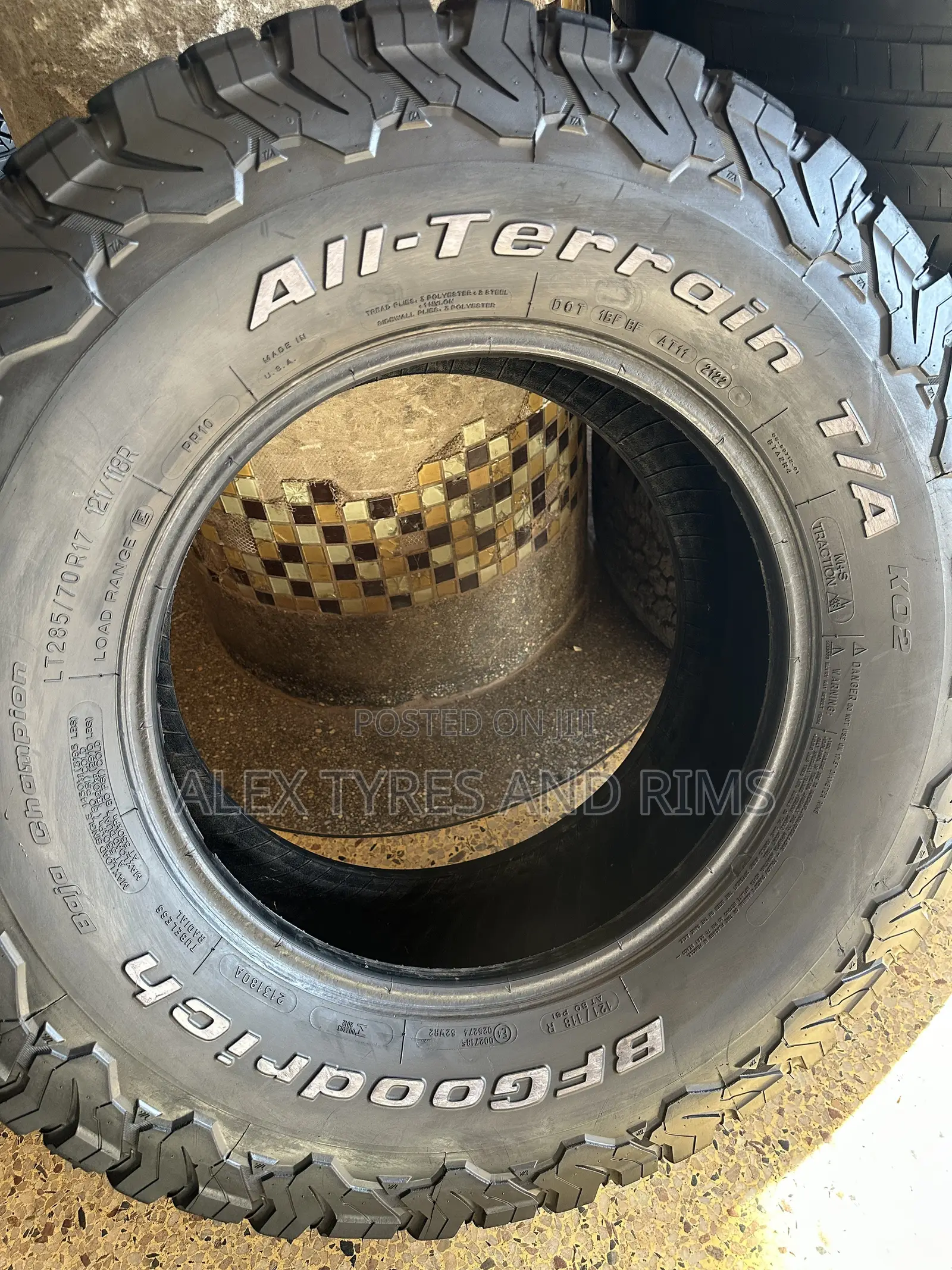 285/70r17 Bf Good Rich Foreign Tire