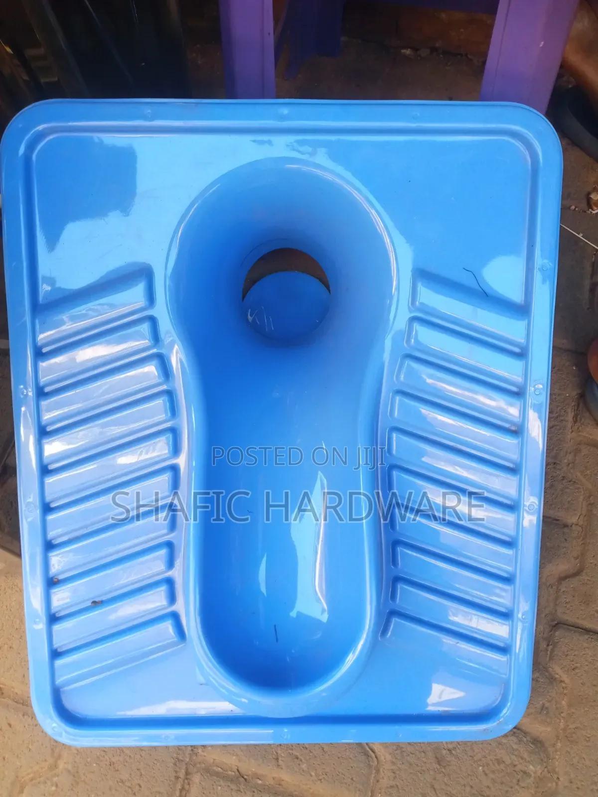 Toilet Seat Sato Plastic Blue Good Quality (All Types)