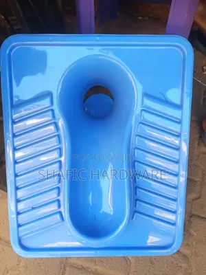 Toilet Seat Sato Plastic Blue Good Quality (All Types)