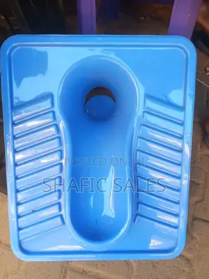Toilet Seat Sato Plastic Blue Good Quality (All Types)