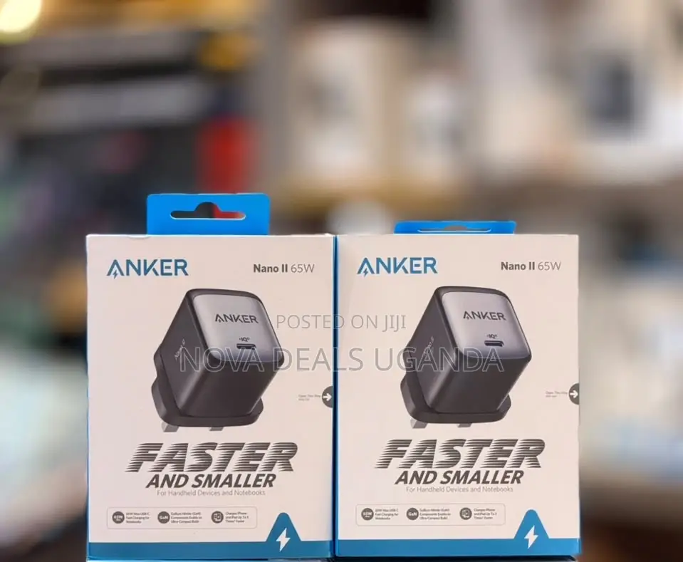 Anker Nano 2 (II) , 65W Gan USB C Gan Charger Fast Charger Adapter