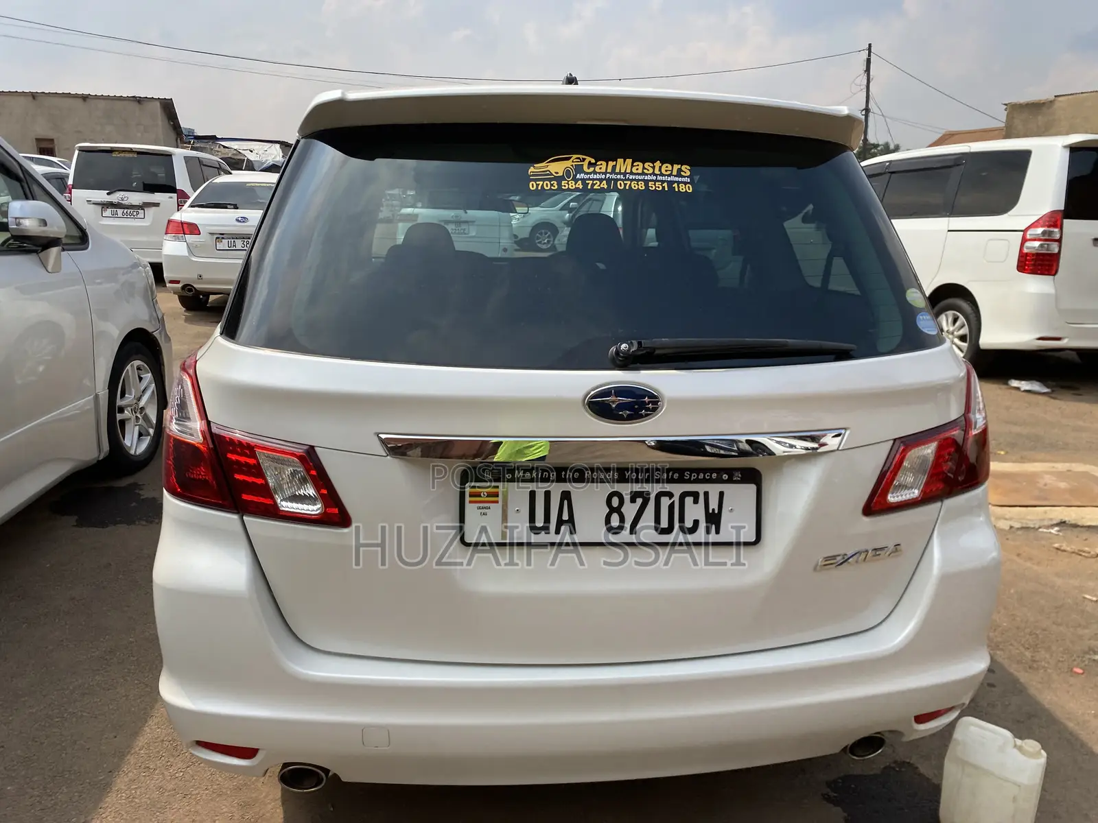 Subaru Exiga 2018 White