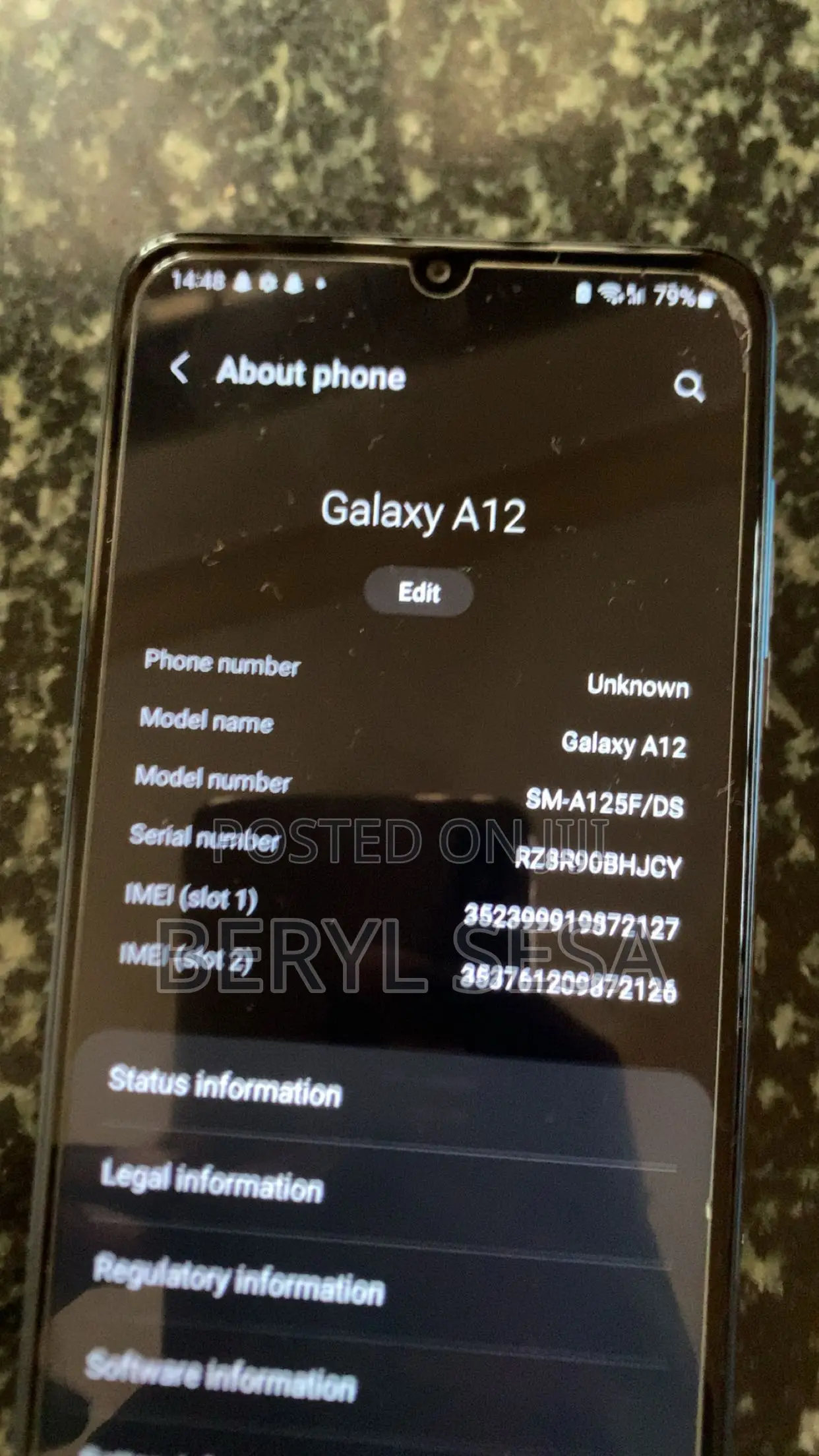 Samsung Galaxy A12 64 GB Blue