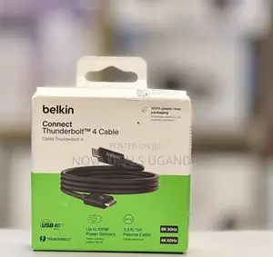 Belkin Thunderbolt 4 Cable 40Gbps, USB-C to USB-C Cable