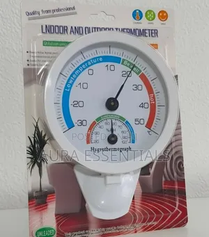 Analog Indoor/Outdoor Thermometer and Hygrometer