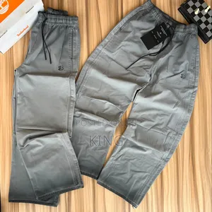 Drawstring Waist and Versatile Baggy Pants