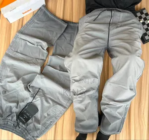 Drawstring Waist and Versatile Baggy Pants