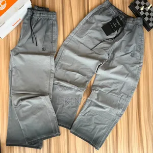 Drawstring Waist and Versatile Baggy Pants