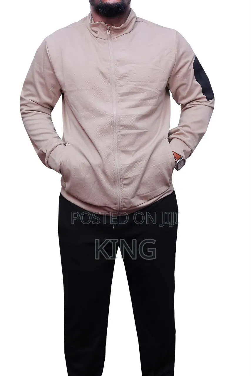 Budget-Friendly Men's Two-Piece Full-Zip Tracksuit Sets