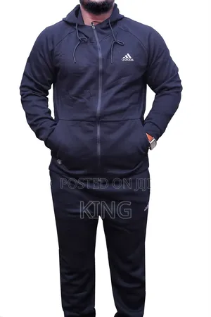 Budget-Friendly Men's Two-Piece Full-Zip Tracksuit Sets