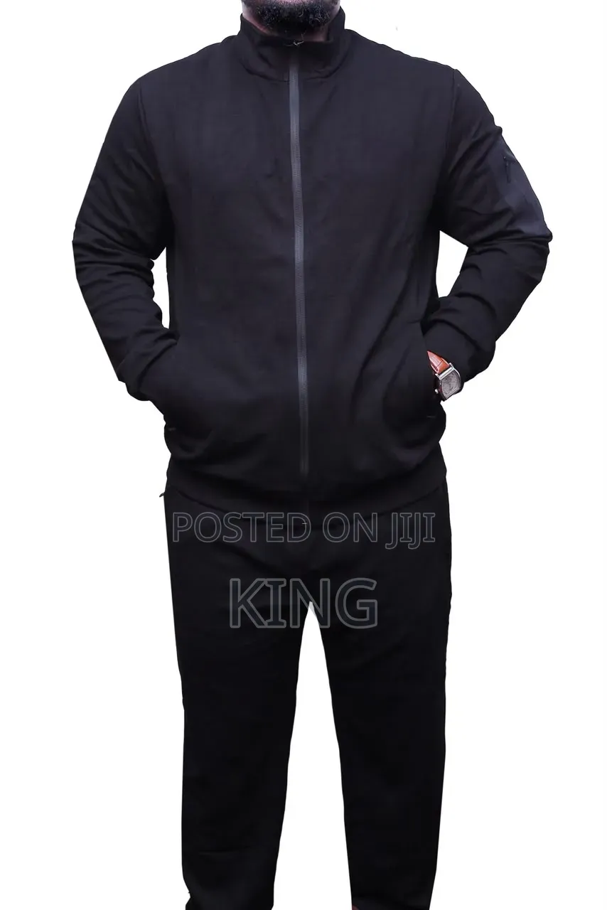 Budget-Friendly Men's Two-Piece Full-Zip Tracksuit Sets