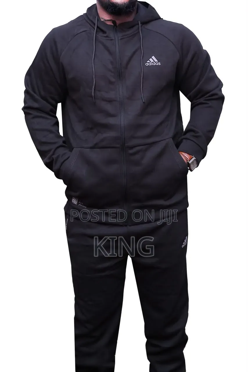 Budget-Friendly Men's Two-Piece Full-Zip Tracksuit Sets