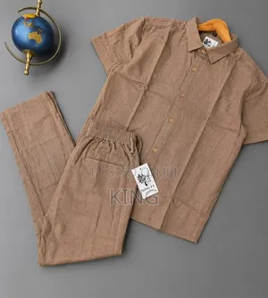 COOFANDY Men's, Women's 2 Piece Linen Outfit,