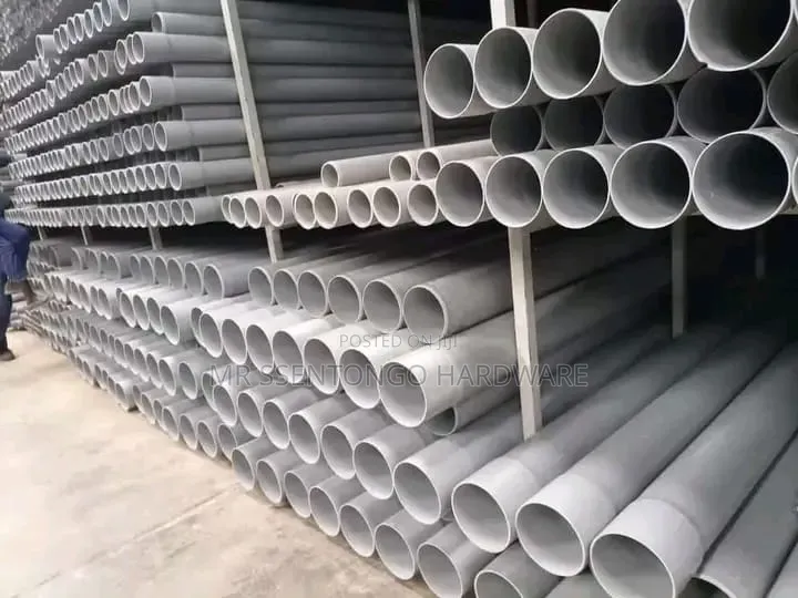 PVC Pipe 6 Inch Gentex 20Ft/6Metrs Good Quality+ All Types)