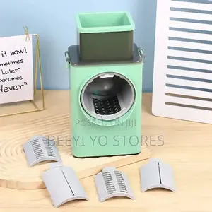 Multi-Function Rotary Vegetable Cutter / Grater .