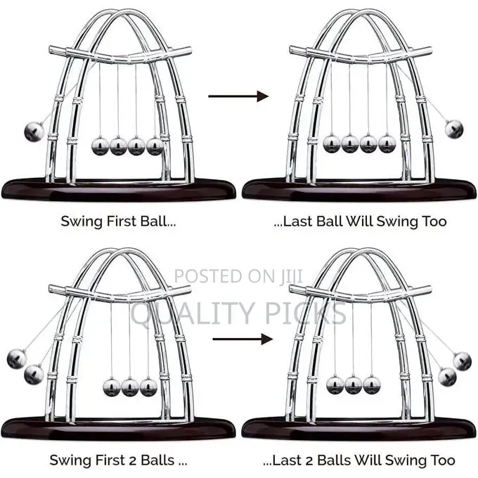 Classic Newton Cradle Balance Balls 5