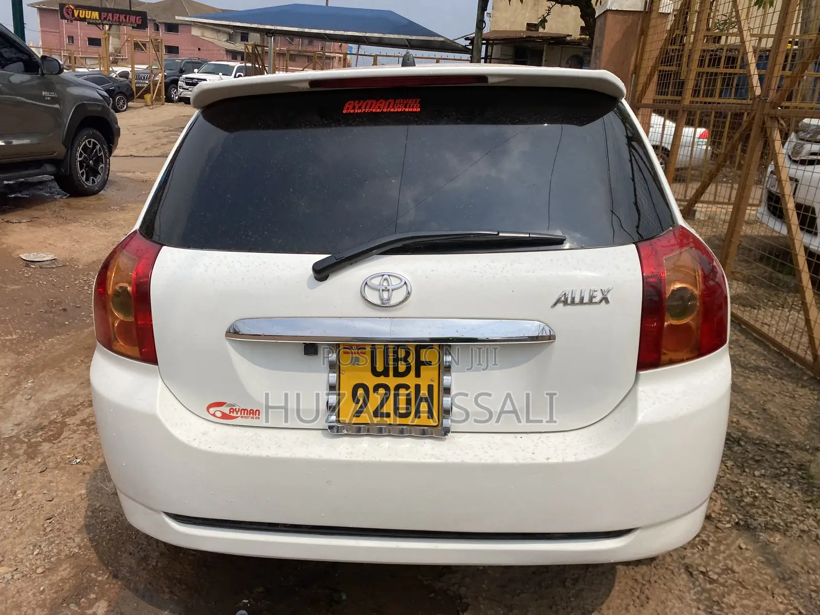 Toyota Allex 2012 White