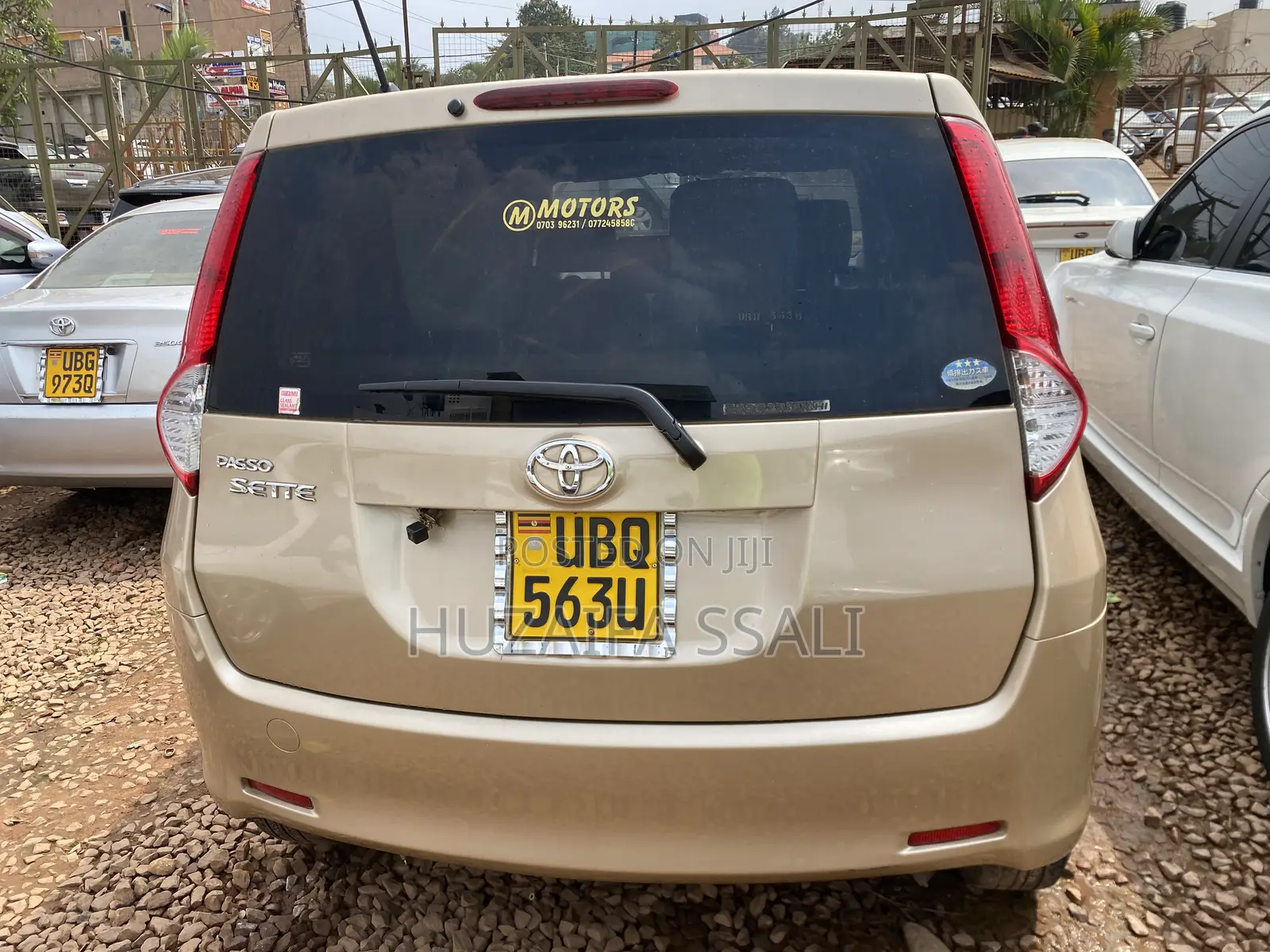 Toyota Passo Sette 2012 Brown