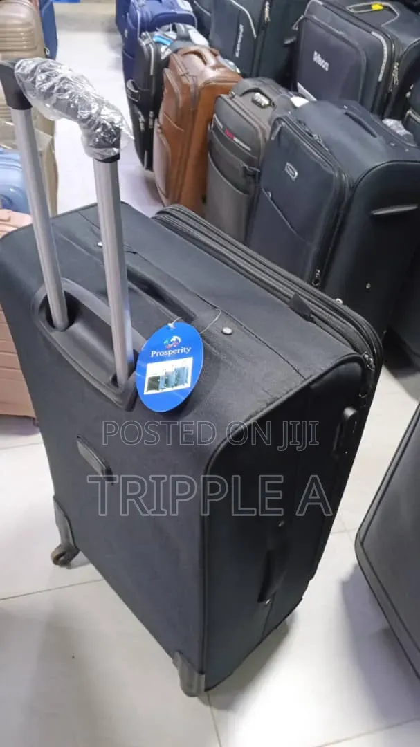 A Black Softshell Suitcase ( Big)