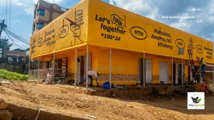 Industrial Outdoor Wall Branding Painting Advertising in Uganda Kampal