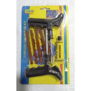 Tubeless Tire Repair Kit for Flat Repairs on Cars, Motorcycles